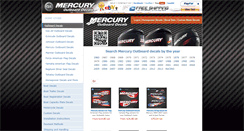 Desktop Screenshot of mercurydecals.com